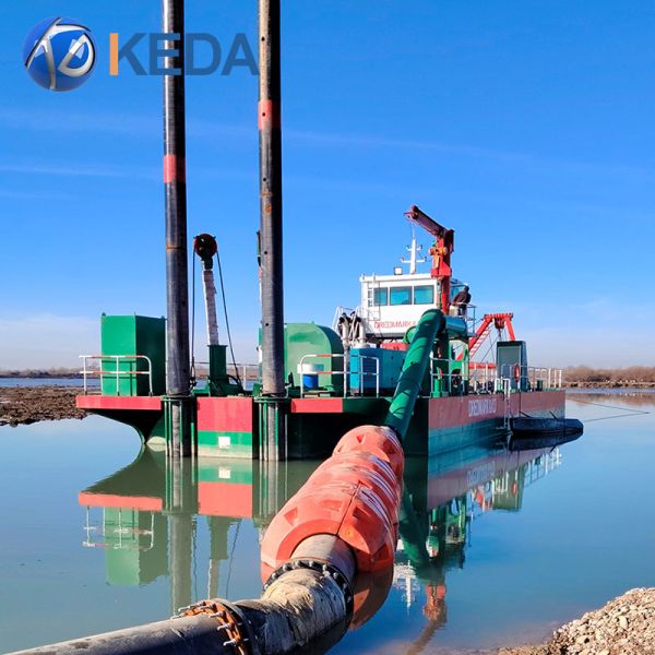 450m³/h Efficiency Diesel Engine Powered Cutter Suction Dredger for Versatile River and Lake Sand Dredging