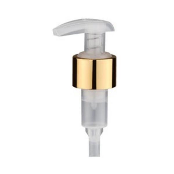24/410 Aluminum UV Silver Lotion Pump Cosmetic Shampoo Bottle