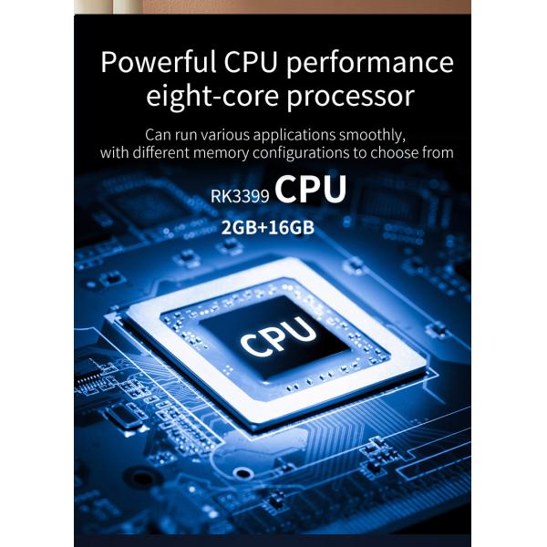 Fábrica OEM 10.1 pulgadas RK3399 Tablet de escritorio para pedidos de restaurantes Tipo L POE Tablet Android