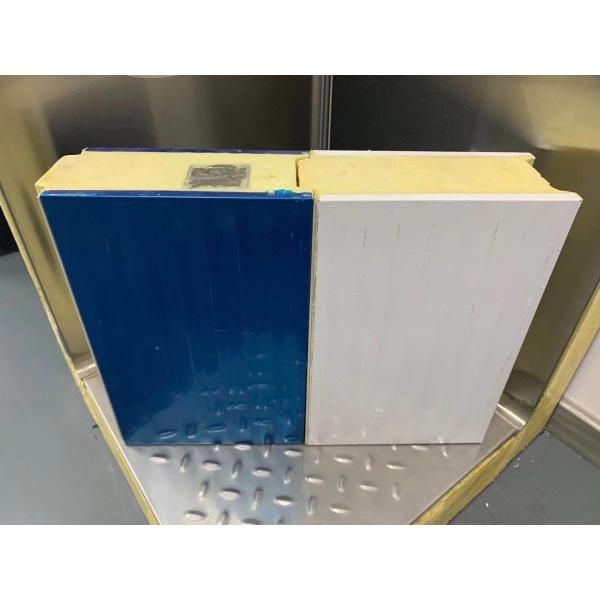 2.0mm Steel Polyurethane Board 42KG/M3 Cold Storage Insulated Panels