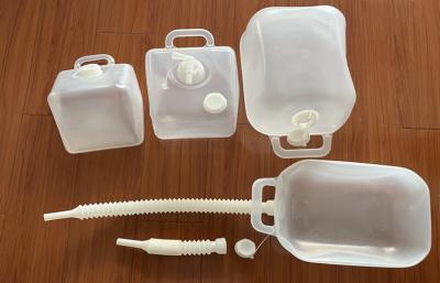 Os recipientes líquidos dobráveis da bexiga transparente do LDPE molham o armazenamento de óleo do leite