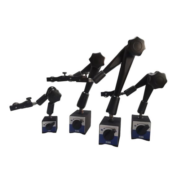 Industrial 50Kg Magnetic Force Black Forced Locking Pole Type Magnetic Stand