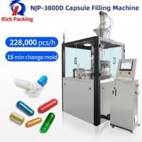 NJP-3800D Máquina de Encher Cápsulas Farmacêutica Automática Fácil de Operar