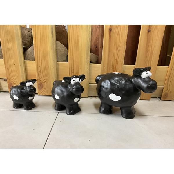 Handmade керамический сад овец гончарни орнаментирует в различных размерах