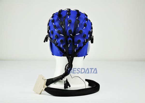Advanced Sintered Ag / AgCl Electrodes EEG Caps For Brain Wave Monitor