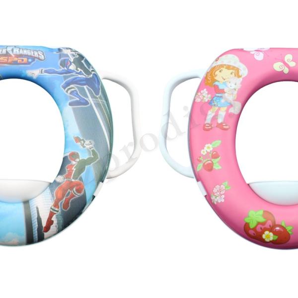 Universal Fit Kids Potty Training Seat Oval Toilet Seat Cushion