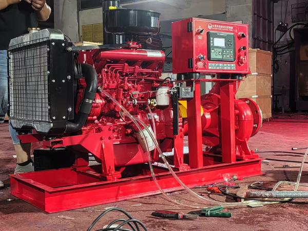 20kw 27HP Diesel Engine Fire Pump Set 500L/Hour 220V/380V