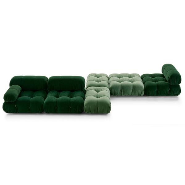 Office Reception Salon Sofa sets modern Waiting leather Sectional living Room home interior Corner Sofa