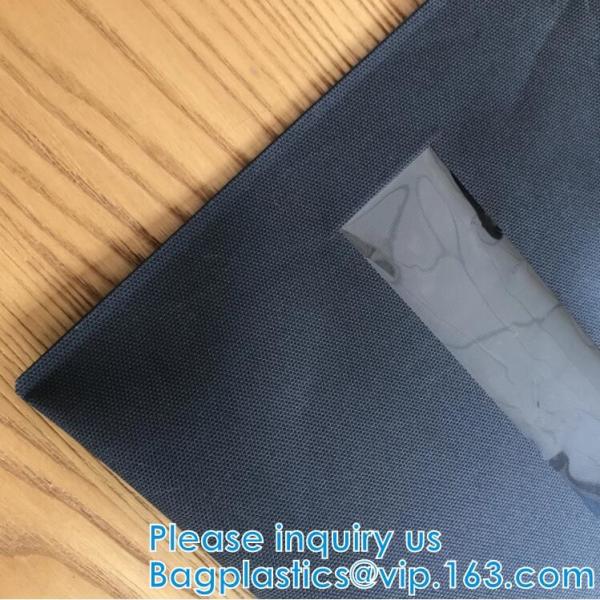 Minimalist Water Resistant Slim Wallet Travelling Passport Pouch Light Weight Storage Bag For Cash Tickets & Keys