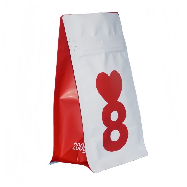 200g Coffee Bean Packaging Pouch Multi Layered Structure ODM Professional With Valve