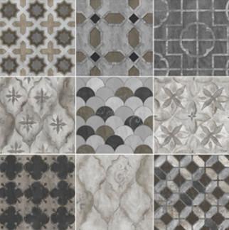 AAA Grade Light Brown Ceramic Floor Tile 200x200mm