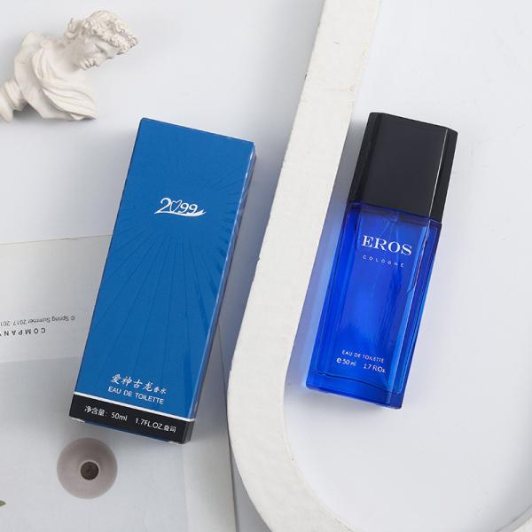 50ml Love God Cologne Men's Eau de Toilette with Lasting Fragrance and Rosemary Stick