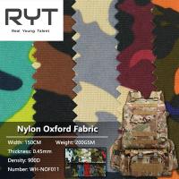 900D imperméabilisent le tissu de coton en bambou 100% en nylon durable pour le sac à dos