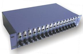 14 Slots 16 Slots Unmanaged Media Converter Chassis 10/100M Rack Mounted Chassis