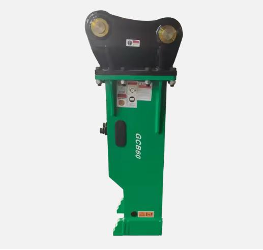 Rock Rammer Hydraulic Breaker Jack Excavator Attachments SB40 For 4-7 Tons Backhoe