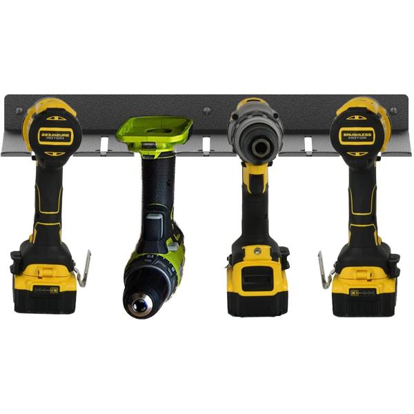 Электрические сверла хранилища полки стойки для стенной установки электроинструмента стальной организатор полки