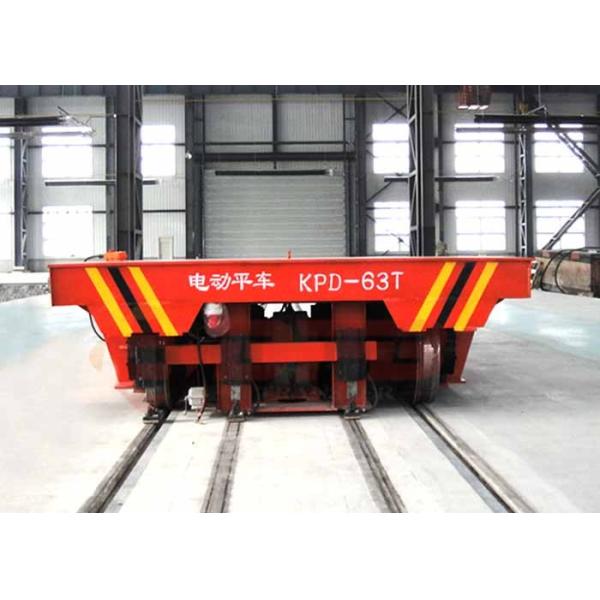 стальной танк 50Т регулируя трейлеры электрического кормила промышленные на стальных рельсах