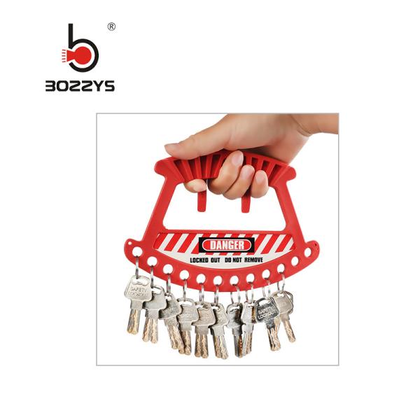 OEM 12 Padlock Holes Customized Portable Padlock Rack advanced lockout station