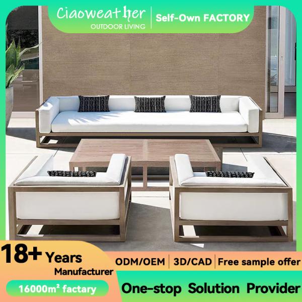 Customized Classic Design Garden Sofa Chair for Hotel Restaurant Banquet Home Coffee Outdoor Furniture