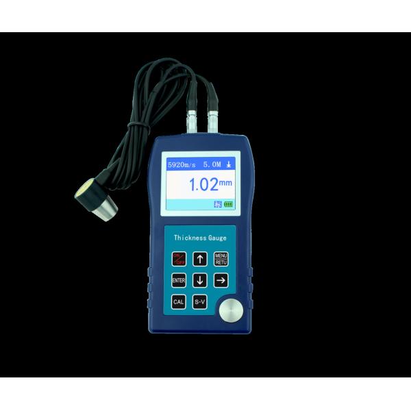 TG4150 Echo-Echo Through Coating Ultrasonic Thickness Gauge 0.01mm Resolution 2.5-25mm Paint Penetration Metal Plastic Wall Thickness Tester