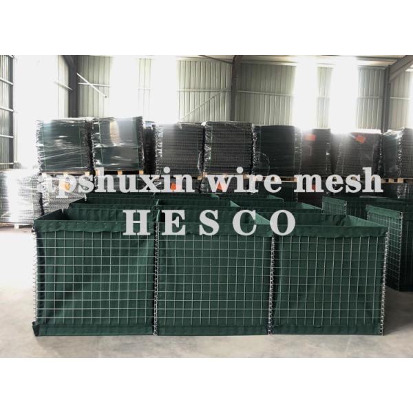 Galfan или гальванизированный военный барьер Hesco защитительный