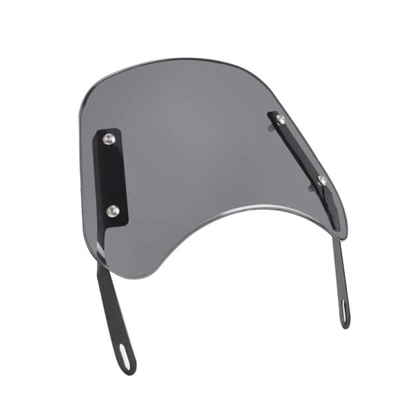 Easy Assembly Motorcycle Windshield Deflector for Various Models Including for Honda and for Kawasaki with 5 7 Inch Lights