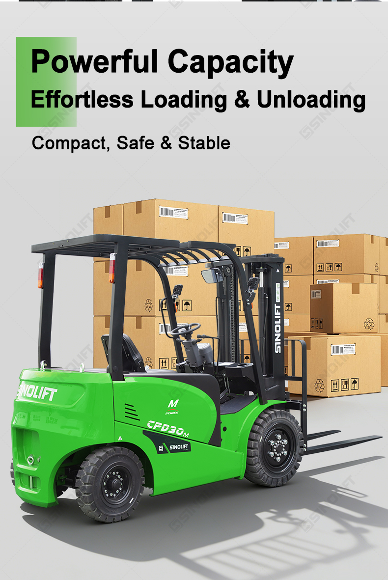 MA7 Series 2.0-3.5T Lithium-Ion Battery Operated Forklift 
