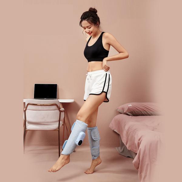 Массаж ног Тепло с сжатием Циркуляция Массаж ног Машины мышц молодняка облегчение боли воздух сжатие массаж ног