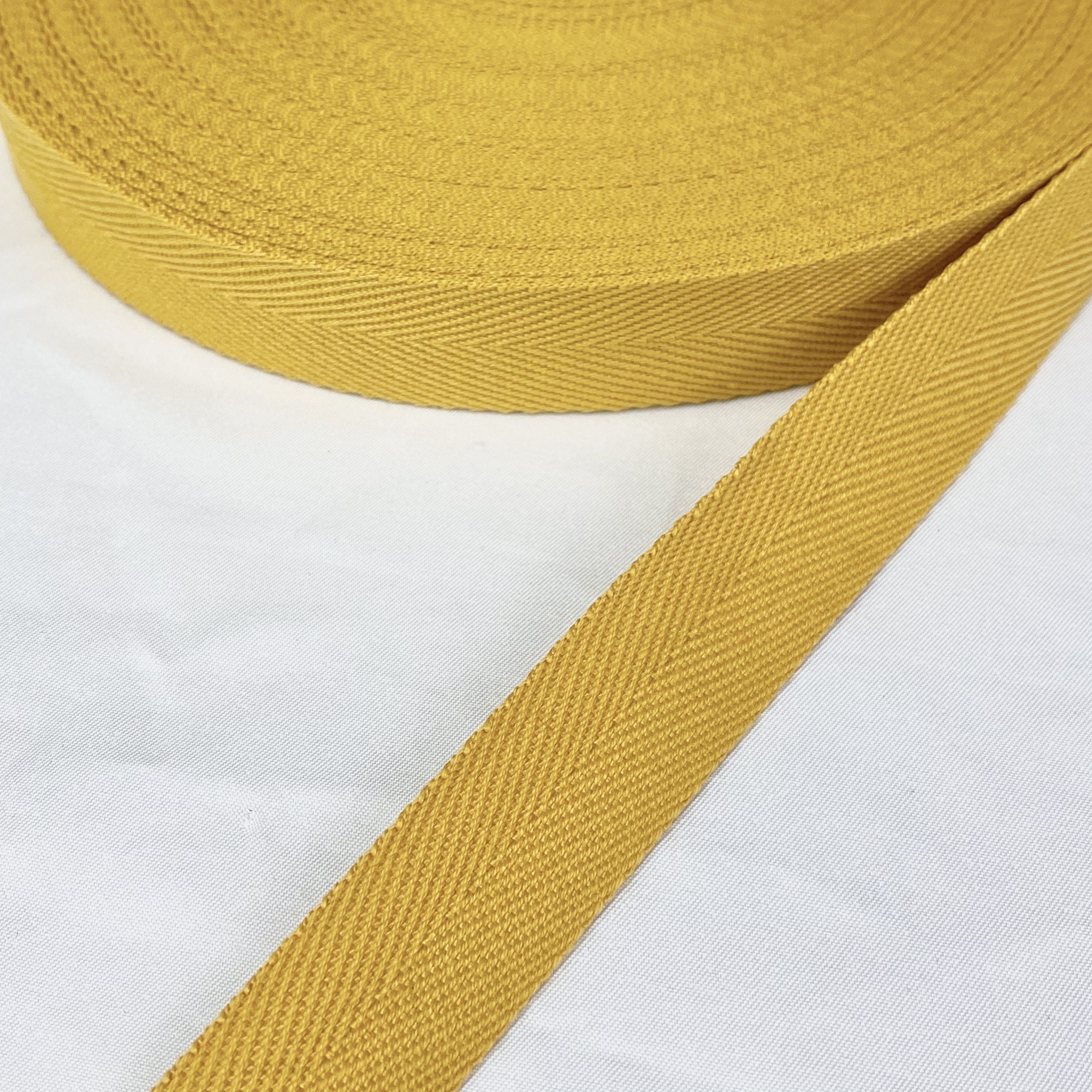 Herringbone polyester-cotton webbing Various colors Backpack strap Belt Handbag strap
