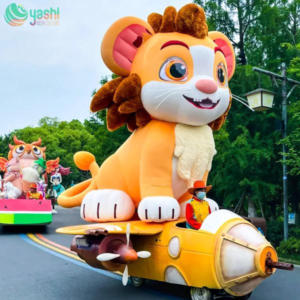 3D Waterproof Nylon Fabric Inflatable Models For Parks Outdoor Festival Activities