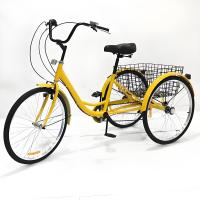 Tipo de manômetro ajustável Bicicleta de 3 rodas ao ar livre com assento acolchado Tipo