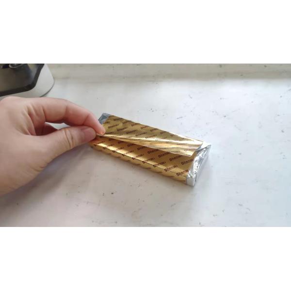 60-100pcs/Min Chocolate Bar Packing Machine Chocolate Foil Wrapping Machine