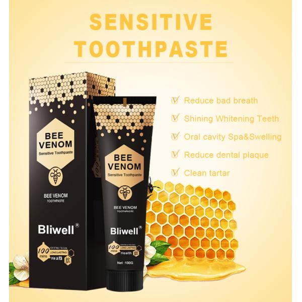 Free Sample Effective 100G Adult Household OEM Bee Venom Gingival Care Toothpaste