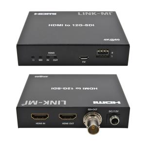 4K HDMI To SDI Converter With Loop Out Support 12G 4K@60Hz EDID Max 120m