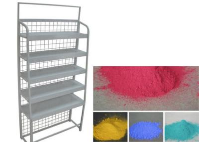 Decorative Diaplay Rack Powder Coating , Epoxy Polyester Resin Silver Powder Coat