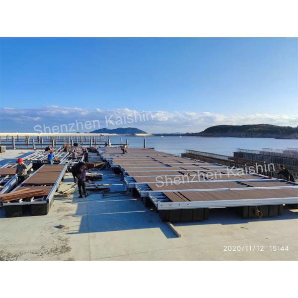 Low Maintenance Aluminum Floating Walkway Pontoon For Marina Yacht Boat Floating Dock