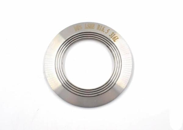 Stainless Steel Metal Serrated Gaskets for Use in Chemical Plants