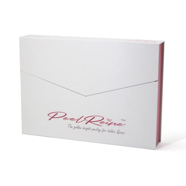 Custom 2 Door Open Empty Beauty Skincare Cosmetic Products Paper Gift Packaging Box