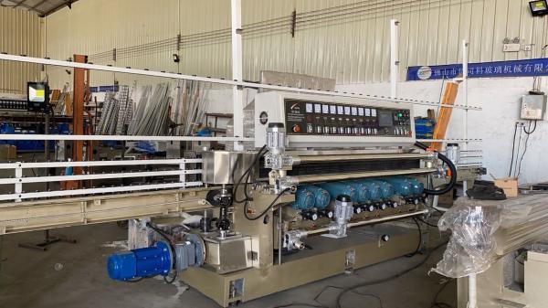 6800*1300*2600mm Economical Vertical Glass Straight Line Beveling Machine Mirror