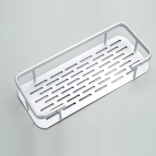 Single layer shelving Bathroom Rack Durable Stainless Steel Wall Mountable