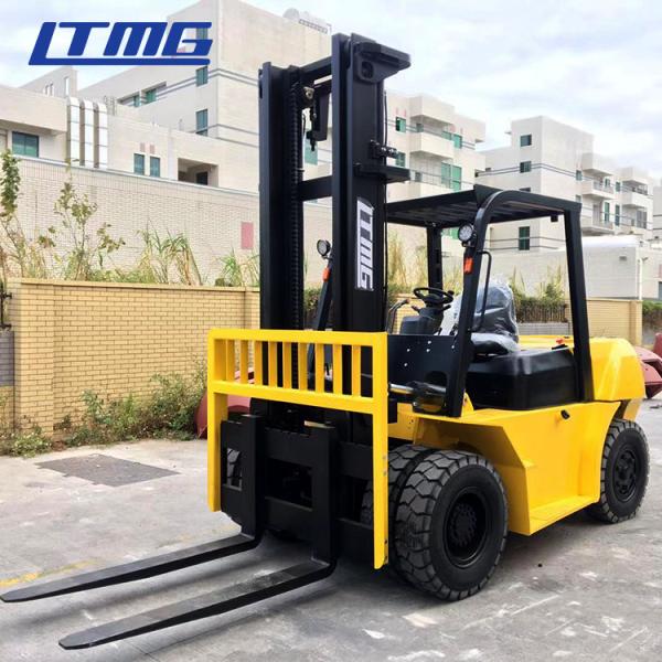 7m Triplex Mast Big Container Forklift Truck , 10 Tonne Forklift Hire / Rental Available