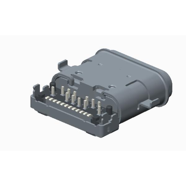 USB3.1 Type-C Connector,IP67 Waterproof type 24 Contact Usb 3.1 Type C Connector  ,  HULYN