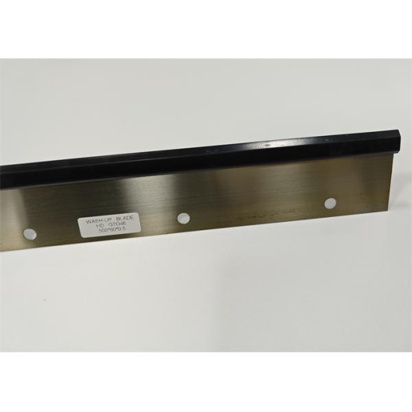 Wash Up Blade For GTO46 Printing Machine 500*60MM 5 Holes 42.010.180