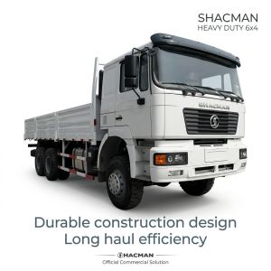 Shacman Tractor Truck 450hp 6×4 Heavy Duty with 400L Fuel Tank for Sale