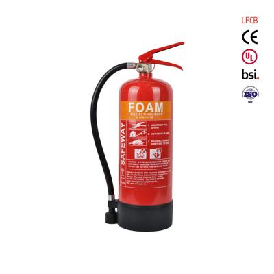 extintor da espuma 6L com pressão de teste 25Bar