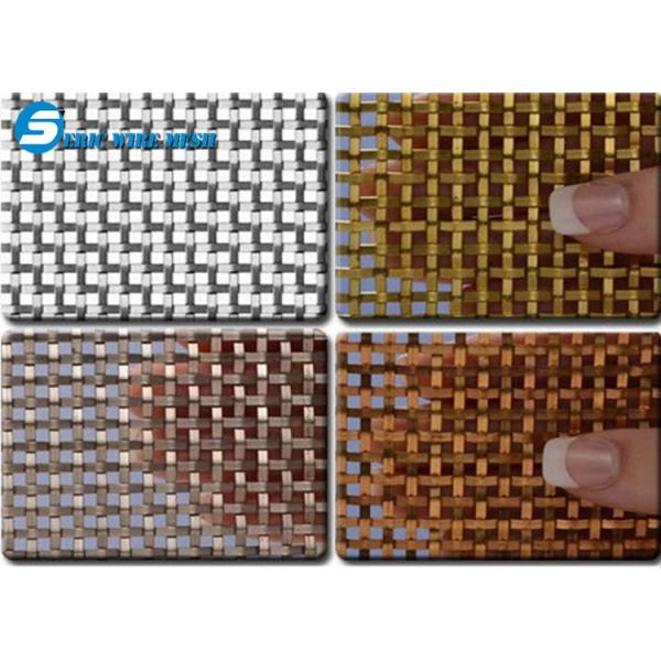 Flat-Wire Decorative Mesh Fandango Bronze