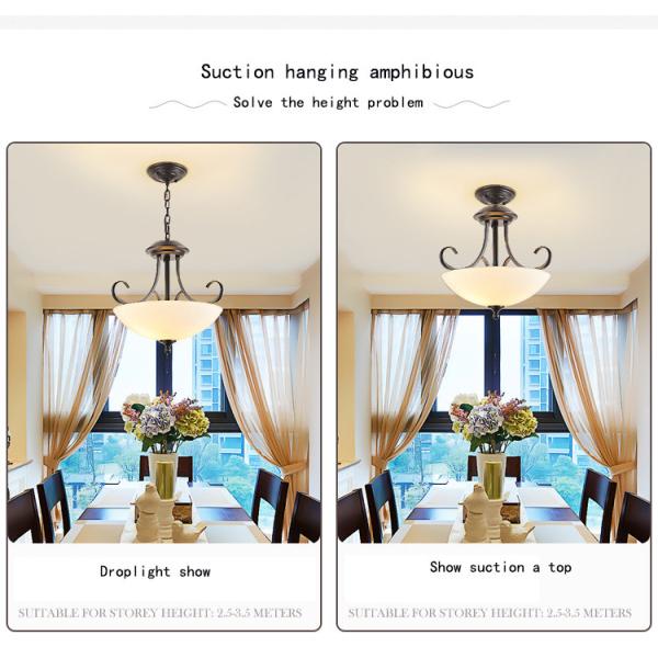 Modern Black Chandelier For Dining Hall Hallway Study Hotel Installed Light(WH-CI-159)