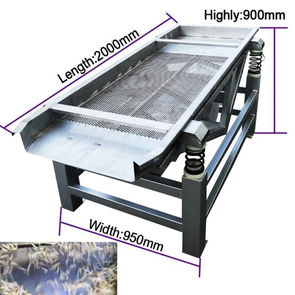 304 SUS French Fries Fruit Vegetable Drying Machine Dewatering