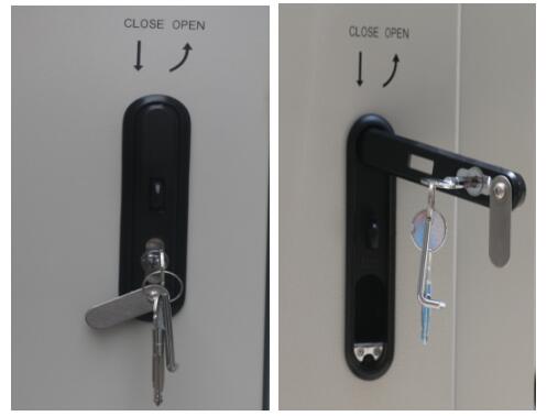 Профессиональный погодостойкий на открытом воздухе шкаф энергосберегающее 2195×900×900 mm данных