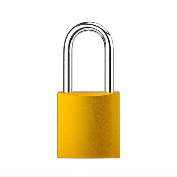 40mm Heavy Duty Industrial Safety Lockout Padlocks Outdoor Square Type Aluminum Eco-Friendly Durable High Safety Keyed Alike